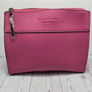 New! Elizabeth Arden Vibrant Pink Cosmetic Travel Bag